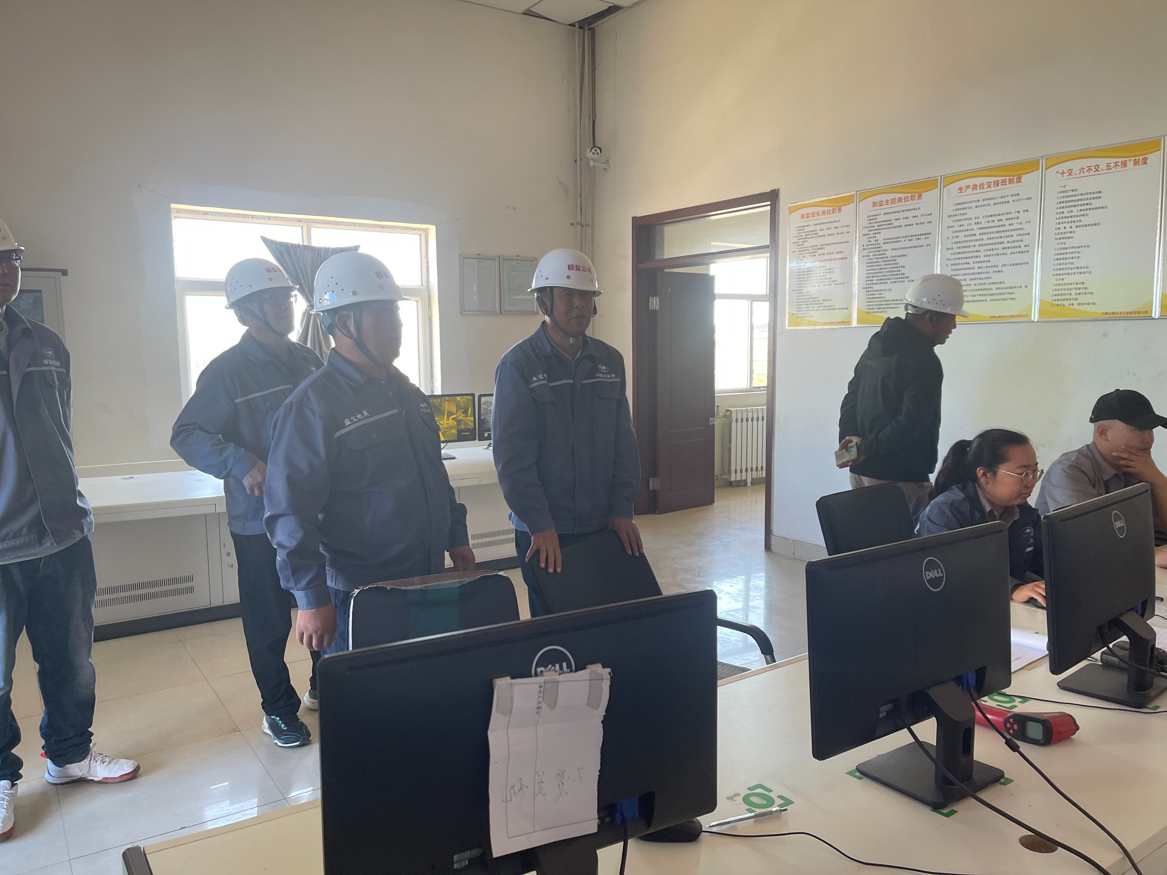 額鹽公司組織開展中秋、國慶節(jié)前 安全生產(chǎn)大檢查