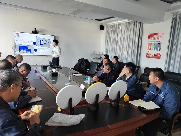 攜手發(fā)展，合作共贏，蒙鹽科技到額鹽公司宣講大青鹽益生菌系列產(chǎn)品